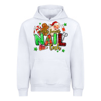 White santas favorite nail tech Urban Hoodie - MaliasSmallBusiness