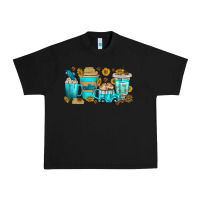 Black truck coffee cups Urban Heavy Tee - texasbilliewilder
