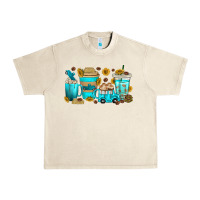 Sandshell truck coffee cups Urban Heavy Tee - texasbilliewilder