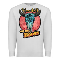 Dove Grey blame it all on my roots black Premium Sweatshirt - JahusDesignShop