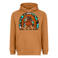 Meerkat gobble till you wobble rainbow Heavyweight Hoodie - JahusDesignShop