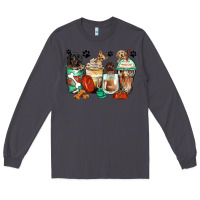 Smoke dog coffee cups Long Sleeve Tee - Zillion Design Studio
