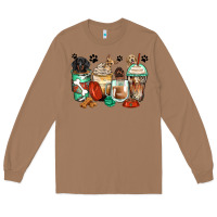 Toasted Coconut dog coffee cups Long Sleeve Tee - Zillion Design Studio