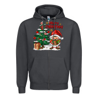 Smoke merry christmas gnomes Zipper Hoodie - FaDigitalArtStudio