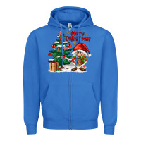True Royal merry christmas gnomes Zipper Hoodie - FaDigitalArtStudio