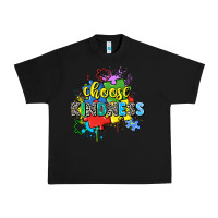 Black choose kindness Urban Heavy Tee - Zillion Design Studio
