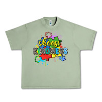 Oil Green choose kindness Urban Heavy Tee - Zillion Design Studio