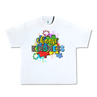 White choose kindness Urban Heavy Tee - Zillion Design Studio
