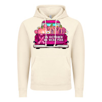 Vintage Artic truck in october we wear pink Vintage Hoodie - AdoDesignShop