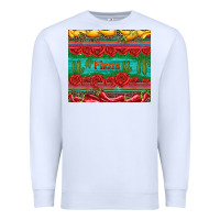 White fiesta Premium Sweatshirt - Artiststas
