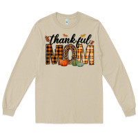 Mushroom thankful mom Long Sleeve Tee - texasbilliewilder