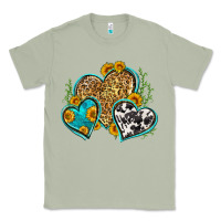 Matcha leopard cowhide hearts Classic Tee - Zillion Design Studio