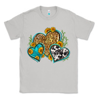 Moon Dust leopard cowhide hearts Classic Tee - Zillion Design Studio