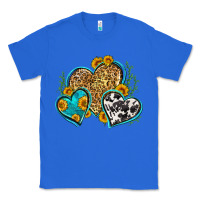 True Royal leopard cowhide hearts Classic Tee - Zillion Design Studio