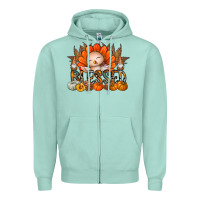 Thanksgiving Turkey Pumpkin Blessed Zipper Hoodie | Teevron