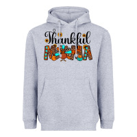 Heather Grey thankful mama Heavyweight Hoodie - JahusDesignShop