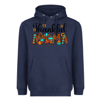 Navy thankful mama Heavyweight Hoodie - JahusDesignShop