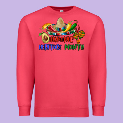 Hispanic Heritage Month Premium Sweatshirt Designed By Bundleandbundleshop