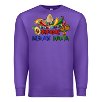 Purple hispanic heritage month Premium Sweatshirt - BundleAndBundleShop