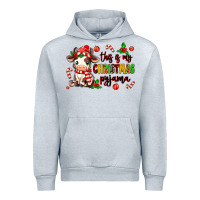 Heather Grey this is my  christmas pyjama Urban Hoodie - MaliasSmallBusiness