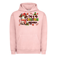 Pigment Salmon this is my  christmas pyjama Urban Hoodie - MaliasSmallBusiness