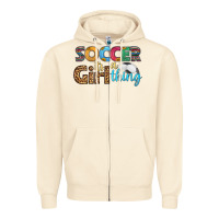 Sandshell soccer it's a girl thing Zipper Hoodie - HRA Design Shop