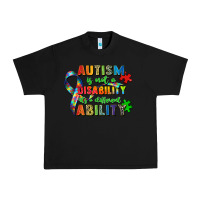 Black autism is not a disability its a different ability Urban Heavy Tee - Zillion Design Studio