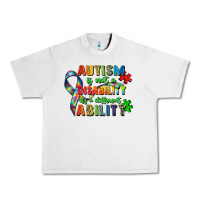 Lunar Rock autism is not a disability its a different ability Urban Heavy Tee - Zillion Design Studio