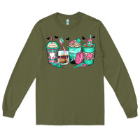 Army Green dentist coffee cups Long Sleeve Tee - Zillion Design Studio