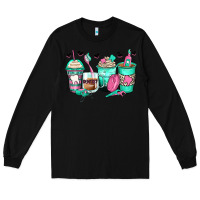 Black dentist coffee cups Long Sleeve Tee - Zillion Design Studio