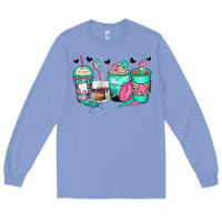 Colony Blue dentist coffee cups Long Sleeve Tee - Zillion Design Studio