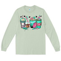 Matcha dentist coffee cups Long Sleeve Tee - Zillion Design Studio