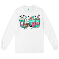 White dentist coffee cups Long Sleeve Tee - Zillion Design Studio