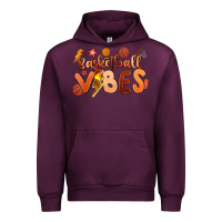 Mauve Wine basketball vibes Urban Hoodie - MaliasSmallBusiness
