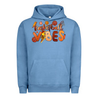 Pigment Pebble Blue basketball vibes Urban Hoodie - MaliasSmallBusiness