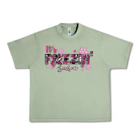 Oil Green It's Freezin Season Pink Christmas Urban Heavy Tee - RanaPortraitStore