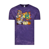 Cloud Purple it's fall y'all gnome Vintage Tee - BarkalooDesign