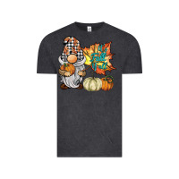 Vintage Black it's fall y'all gnome Vintage Tee - BarkalooDesign