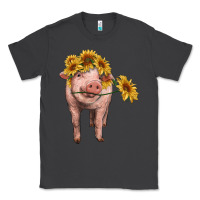 Smoke pig with sunflowers Classic Tee - RanaPortraitStore