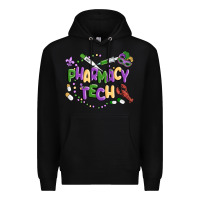 Black pharmacy tech Premium Hoodie - MaliasSmallBusiness