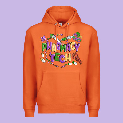 Pharmacy Tech Premium Hoodie Designed By Maliassmallbusiness