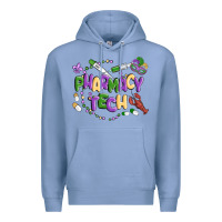 Colony Blue pharmacy tech Premium Hoodie - MaliasSmallBusiness