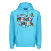 Ocean Blue pharmacy tech Premium Hoodie - MaliasSmallBusiness