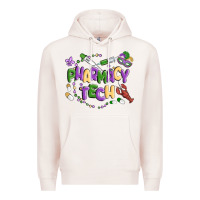 Pale Pink pharmacy tech Premium Hoodie - MaliasSmallBusiness