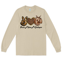 Mushroom peace love cockapoo Long Sleeve Tee - RanaPortraitStore