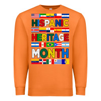 Carrot hispanic haritage month flags Premium Sweatshirt - BundleAndBundleShop