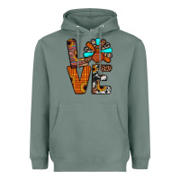 Sage turkey love Heavyweight Hoodie - JahusDesignShop