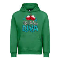 Emerald birthday diva turquoise Urban Hoodie - MaliasSmallBusiness