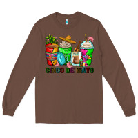 Chestnut cinco de mayo coffee cups Long Sleeve Tee - Zillion Design Studio