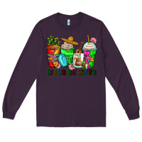 Plum cinco de mayo coffee cups Long Sleeve Tee - Zillion Design Studio